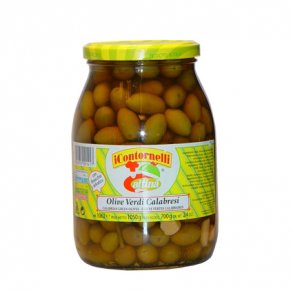 Grønne oliven (1050 gr)