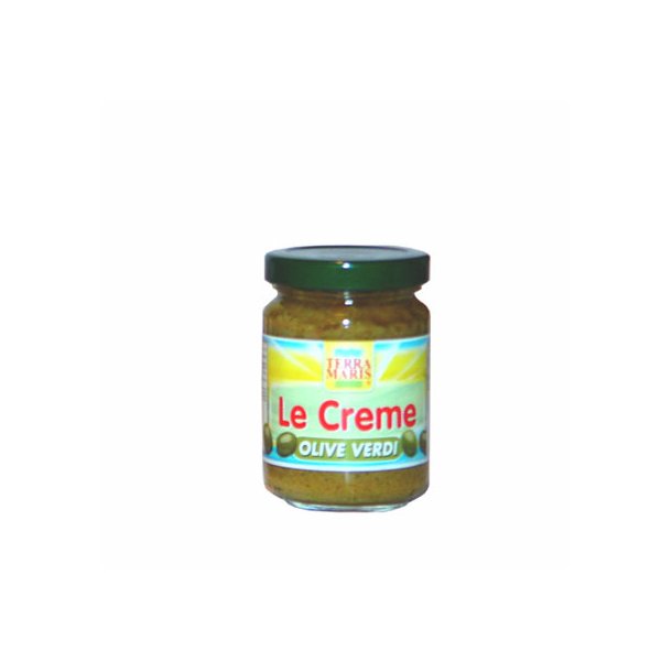 Le Creme Olive Verdi - gr&oslash;n oliven creme, 130 gr